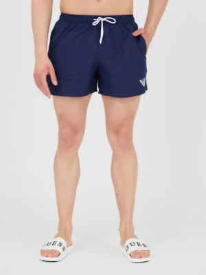 EMPORIO ARMANI Męskie spodenki kąpielowe granatowe, Rozmiar 52