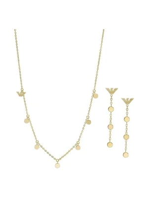 Emporio Armani naszyjnik i kolczyki