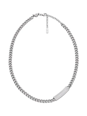 Emporio Armani naszyjnik męski ze stali szlachetnej bez kamienia Eagle Logo