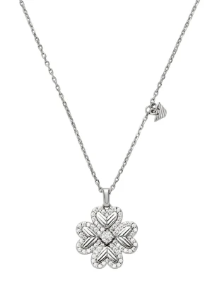 Emporio Armani naszyjnik srebrny SENTIMENTAL