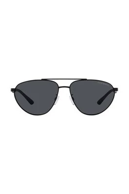 Emporio Armani okulary przeciwsłoneczne 0EA2125 męskie kolor czarny