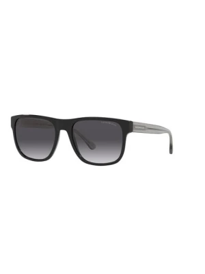 Emporio Armani Okulary przeciwsłoneczne 0EA4163 męskie kolor czarny