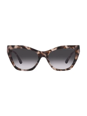 Emporio Armani okulary przeciwsłoneczne 0EA4176 damskie kolor brązowy