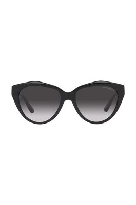 Emporio Armani okulary przeciwsłoneczne 0EA4178 damskie kolor czarny