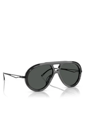 Emporio Armani Okulary przeciwsłoneczne 0EA4242U Czarny