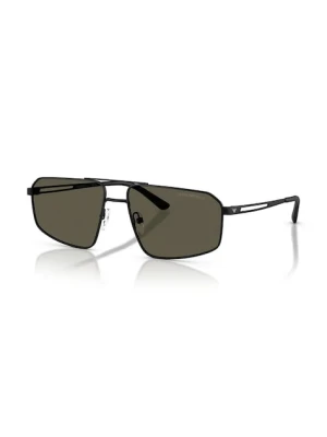 Emporio Armani okulary przeciwsłoneczne męskie czarny