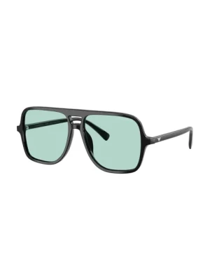 Emporio Armani okulary przeciwsłoneczne męskie kolor czarny 0EA4252U