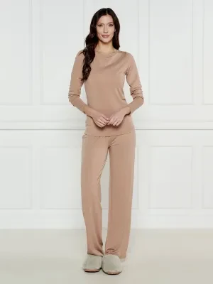 Emporio Armani Piżama | Regular Fit | z dodatkiem wełny