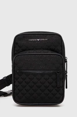 Emporio Armani plecak męski kolor czarny mały wzorzysty Y4O419 Y022V