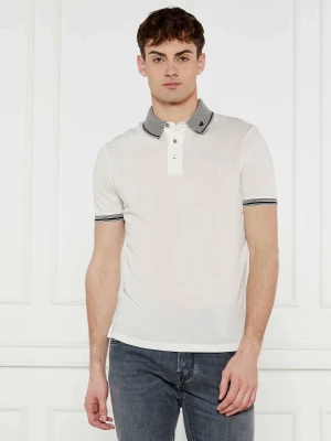 Emporio Armani Polo | Regular Fit biały