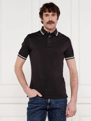 Emporio Armani Polo | Regular Fit czarny