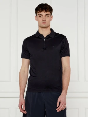 Emporio Armani Polo | Regular Fit granatowy