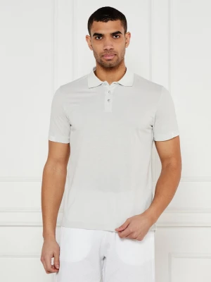 Emporio Armani Polo | Regular Fit popielaty