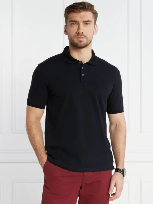 Emporio Armani Polo | Regular Fit czarny