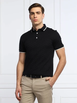 Emporio Armani Polo | Regular Fit granatowy