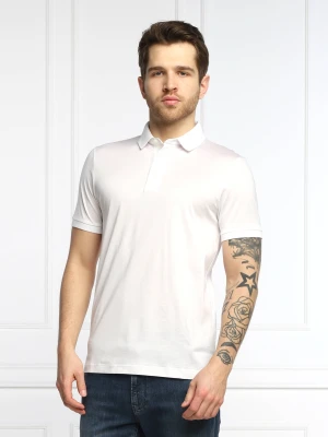Emporio Armani Polo | Regular Fit biały