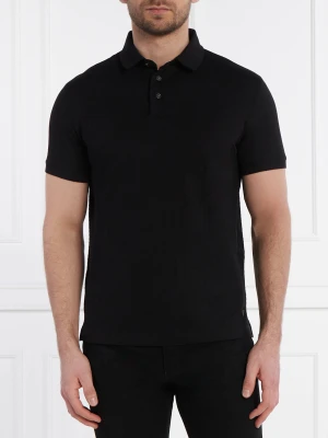 Emporio Armani Polo | Regular Fit czarny