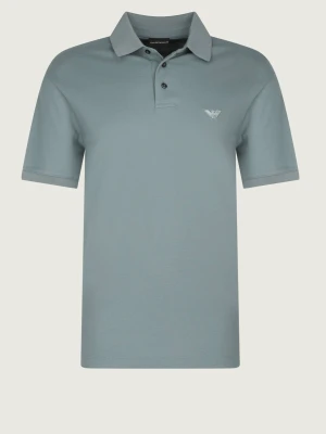 Emporio Armani Polo | Regular Fit | pique morski