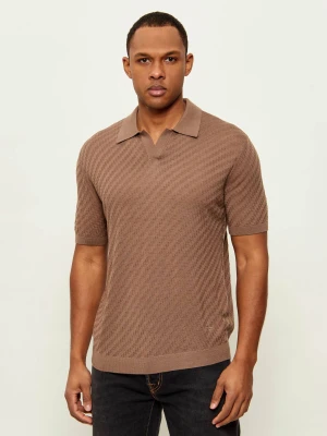 Emporio Armani Polo | Regular Fit | z dodatkiem wełny