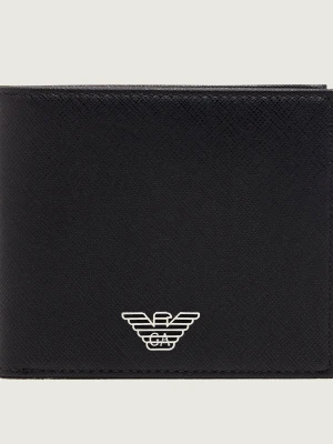Emporio Armani Portfel BI-FOLD czarny