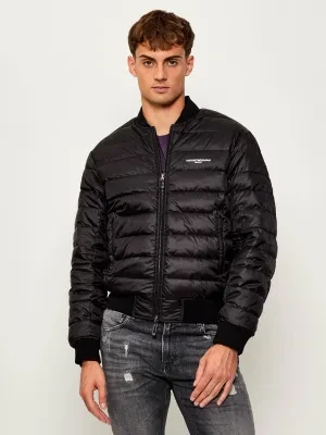 Emporio Armani Puchowa dwustronna kurtka bomber | Regular Fit