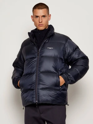 Emporio Armani Puchowa dwustronna kurtka | Regular Fit | z dodatkiem wełny