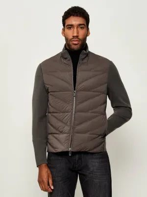 Emporio Armani Puchowa kurtka | Slim Fit | z dodatkiem wełny