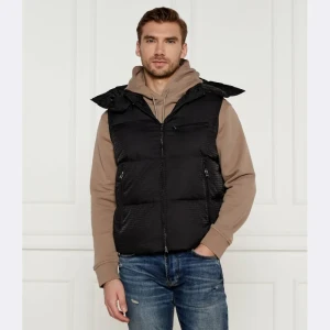 Emporio Armani Puchowy bezrękawnik | Loose fit