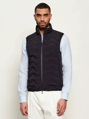 Emporio Armani Puchowy bezrękawnik | Regular Fit