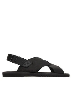 Emporio Armani Sandały EM004323 AF25617 MC012 Czarny