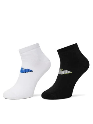 Emporio Armani Skarpety krótkie EM000538 AF12299 MC001 Czarny