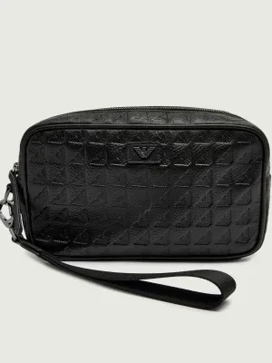 Emporio Armani Skórzana kosmetyczka