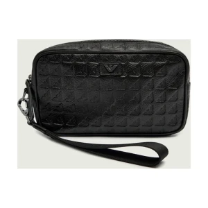 Emporio Armani Skórzana kosmetyczka