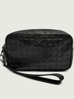 Emporio Armani Skórzana kosmetyczka