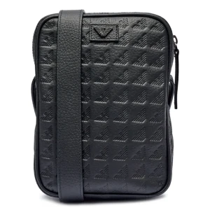 Emporio Armani Skórzana reporterka