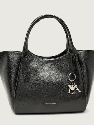 Emporio Armani Skórzana shopperka