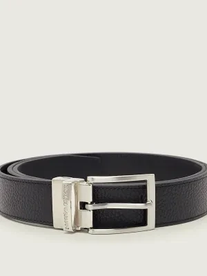 Emporio Armani Skórzane etui na karty + pasek