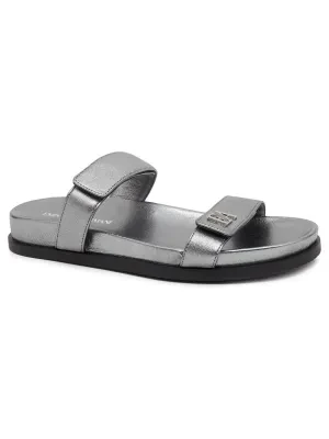 Emporio Armani Skórzane klapki