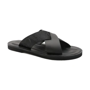 Emporio Armani Skórzane klapki