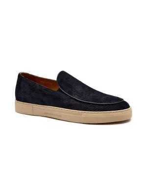 Emporio Armani Skórzane slip on