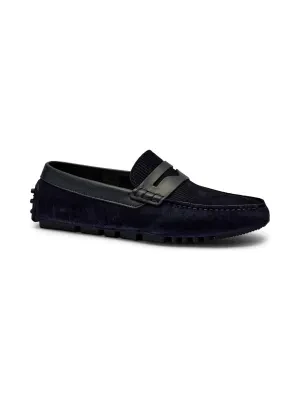 Emporio Armani Skórzane mokasyny