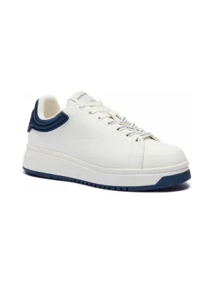 Emporio Armani Skórzane sneakersy