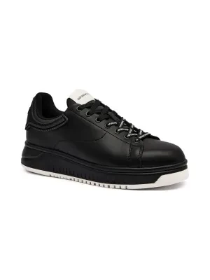 Emporio Armani Skórzane sneakersy