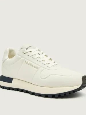 Emporio Armani Skórzane sneakersy