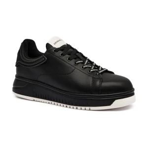 Emporio Armani Skórzane sneakersy