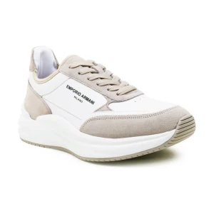 Emporio Armani Skórzane sneakersy