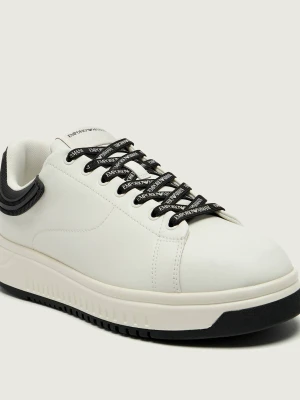 Emporio Armani Skórzane sneakersy
