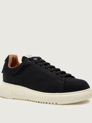 Emporio Armani Skórzane sneakersy