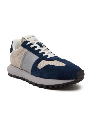 Emporio Armani Skórzane sneakersy