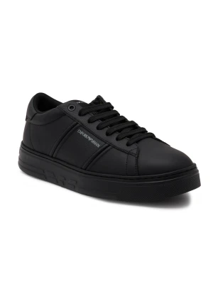 Emporio Armani Skórzane sneakersy